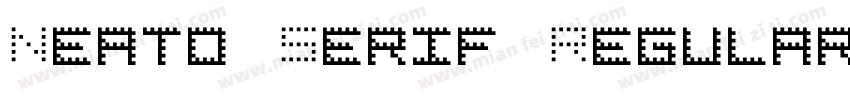Neato Serif Regular字体转换
